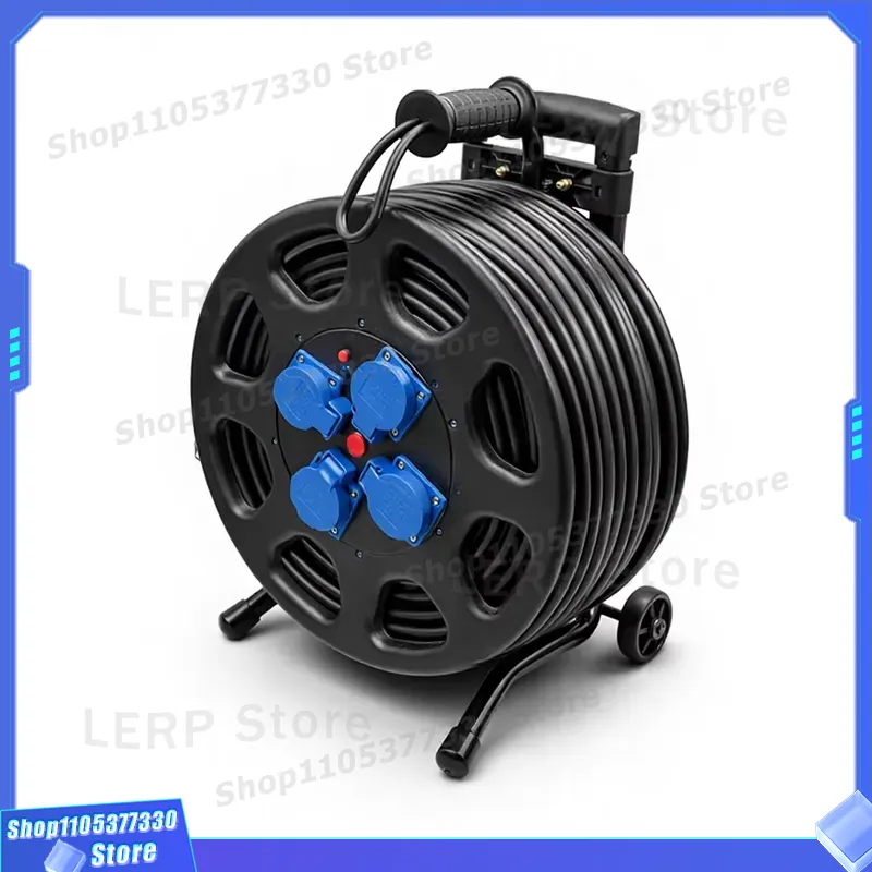 Outdoor Power Lead - 50m Heavy Duty Extension Lead 16A