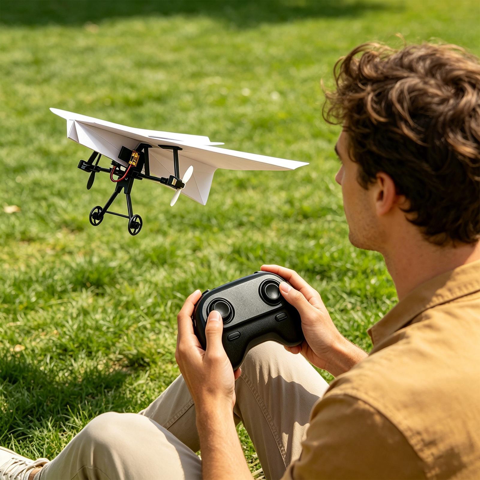 RC Paper Airplane Kit Remote C - Outdoor Power Lead recension och pris
