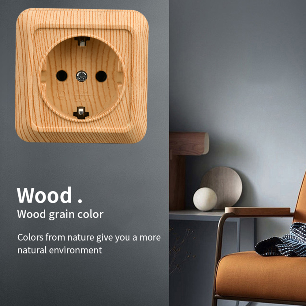 WESA Wood Wall Surface Socket  - Outdoor Power Plus recension och pris