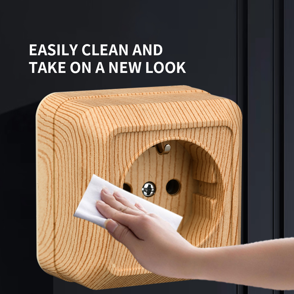 WESA Wood Wall Surface Socket  - Outdoor Power Plus recension och pris
