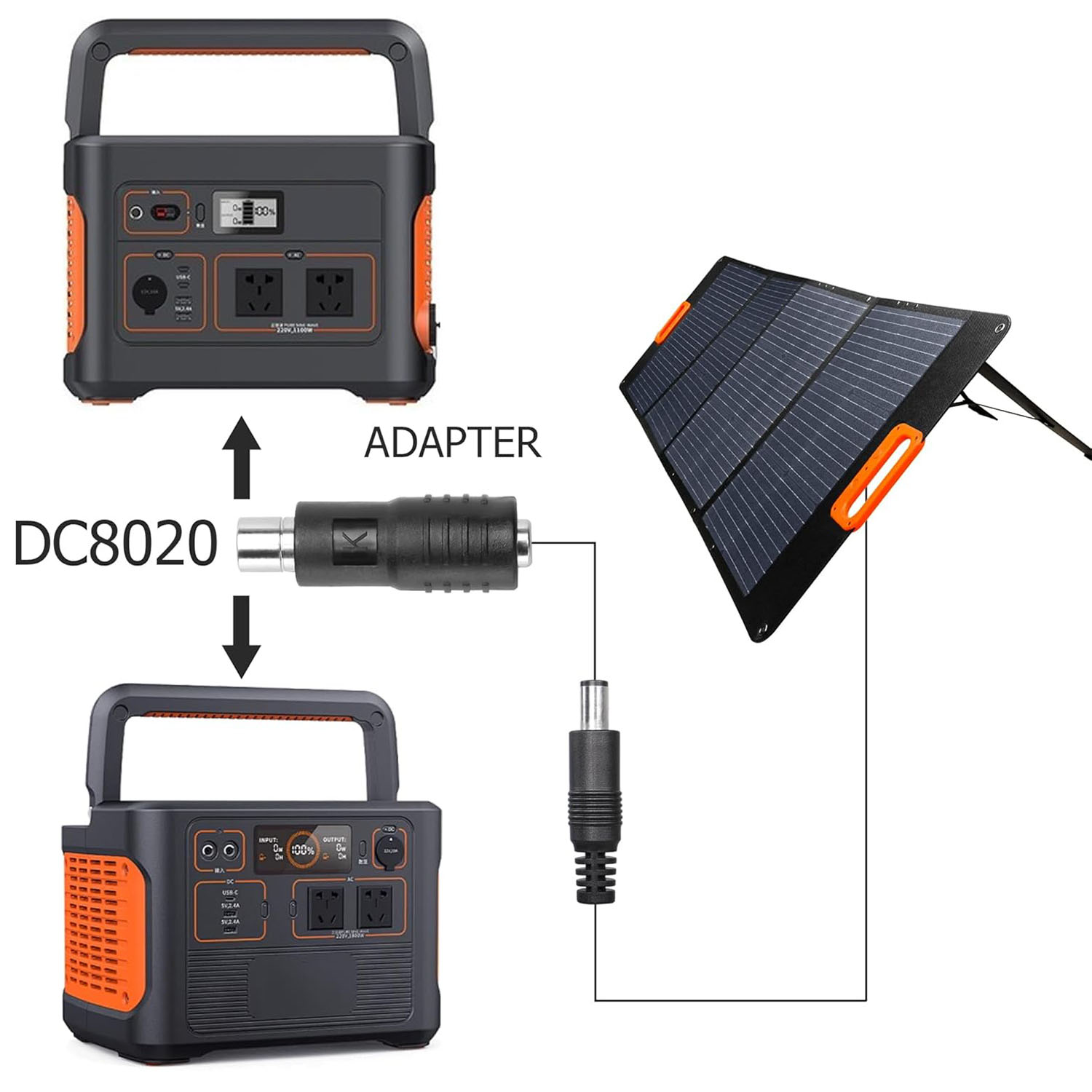 DC Power 5.5mm X 2.1mm Female  - Portable Generator Inverter recension och pris