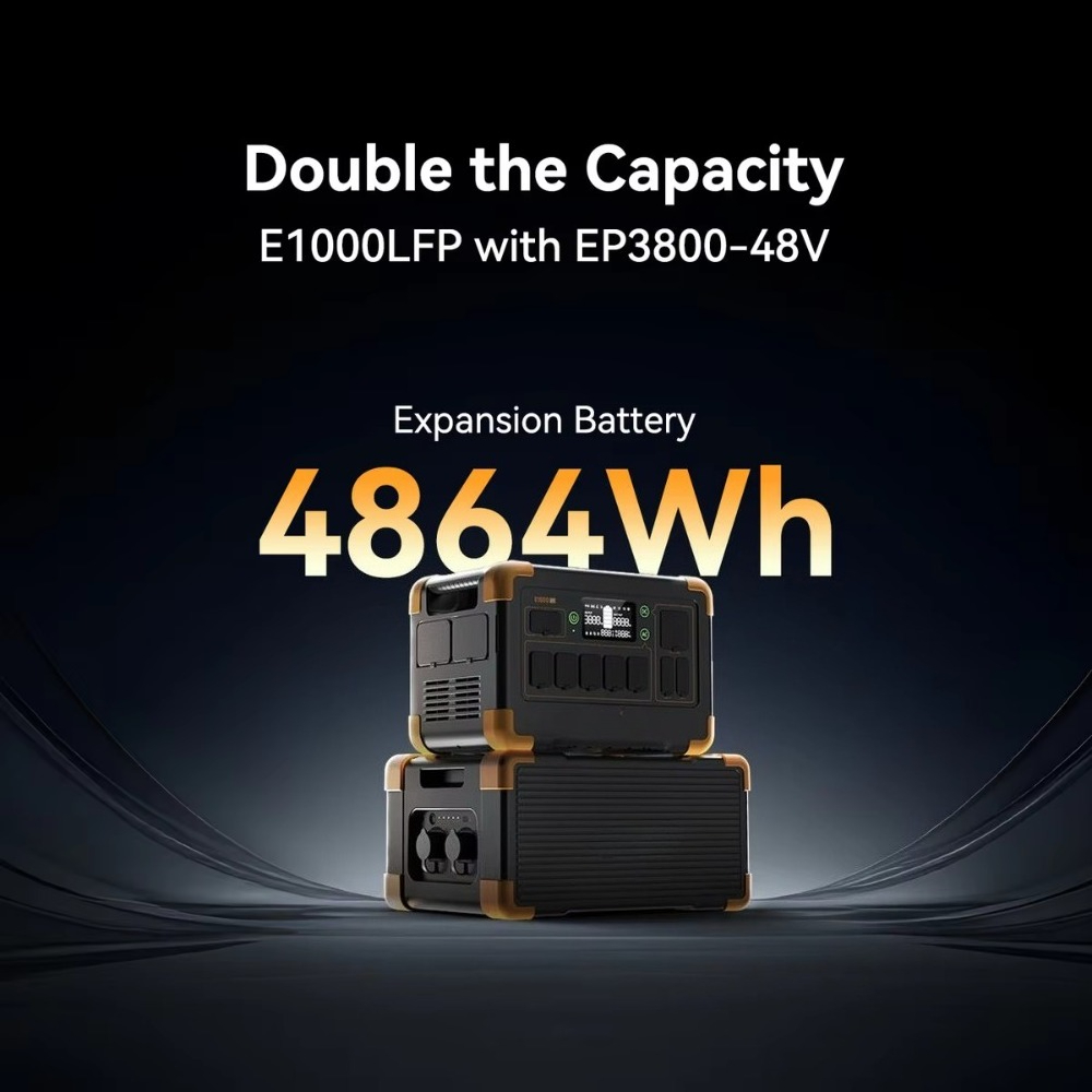EP3800-48V Stackable LiFePO4 B - Portable Generator Inverter recension och pris