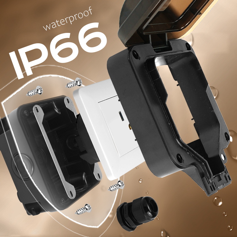 Avoir IP66 Wall Waterproof Soc - Outdoor Power Plus recension och pris