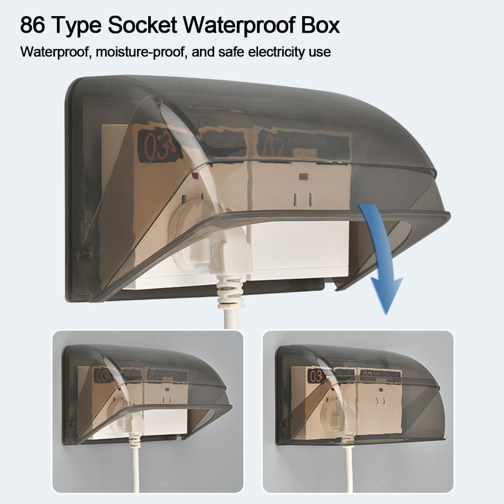 1Pcs Outdoor Socket Waterproof - Outdoor Power Point Cover recension och pris