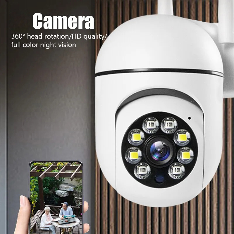 Wall-WiFi Camera 1080P HD Nigh - Outdoor Power Lead recension och pris