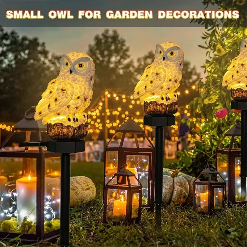 Solar Owl Ground Light LED Out - Outdoor Power Stake recension och pris