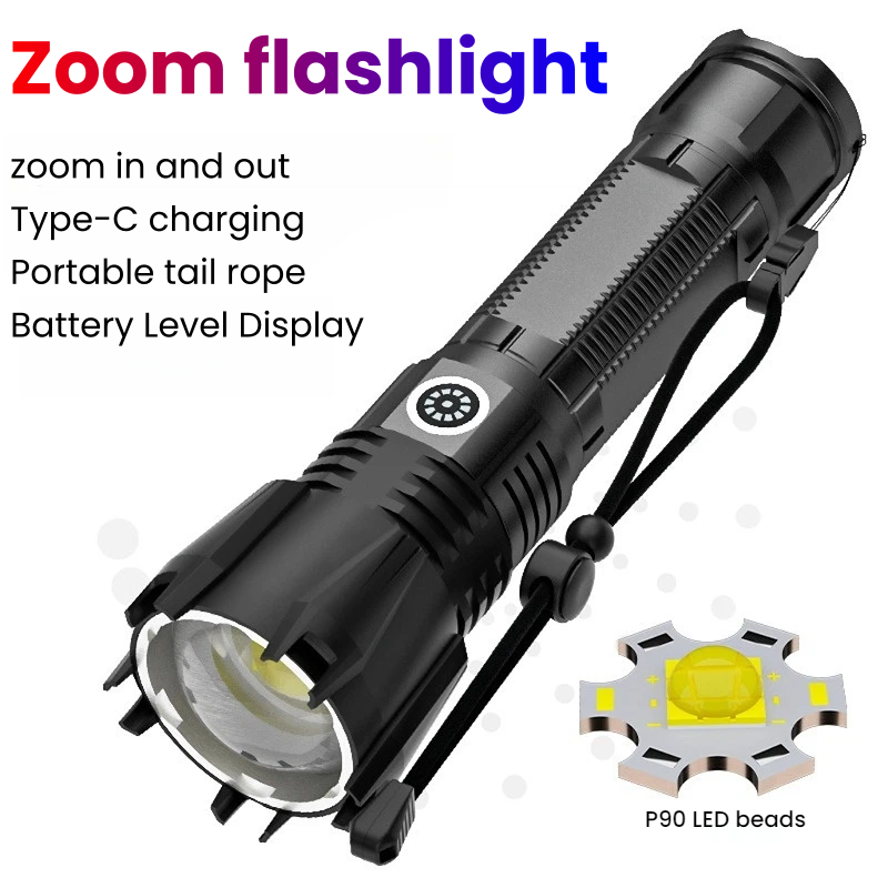 High-power P90 LED Flashlight  - Outdoor Power Inc recension och pris