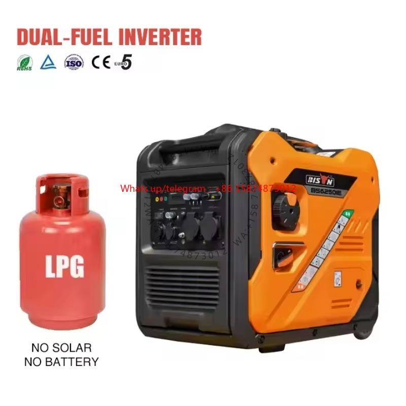 Dual Fuel 5000W 5kw 6.5kva Por - Portable Generator Inverter recension och pris