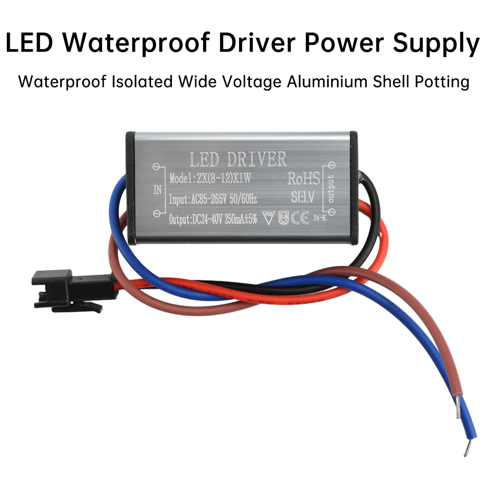 AC85-265V 1-24W IP68 Waterproo - Outdoor Power Transformer recension och pris
