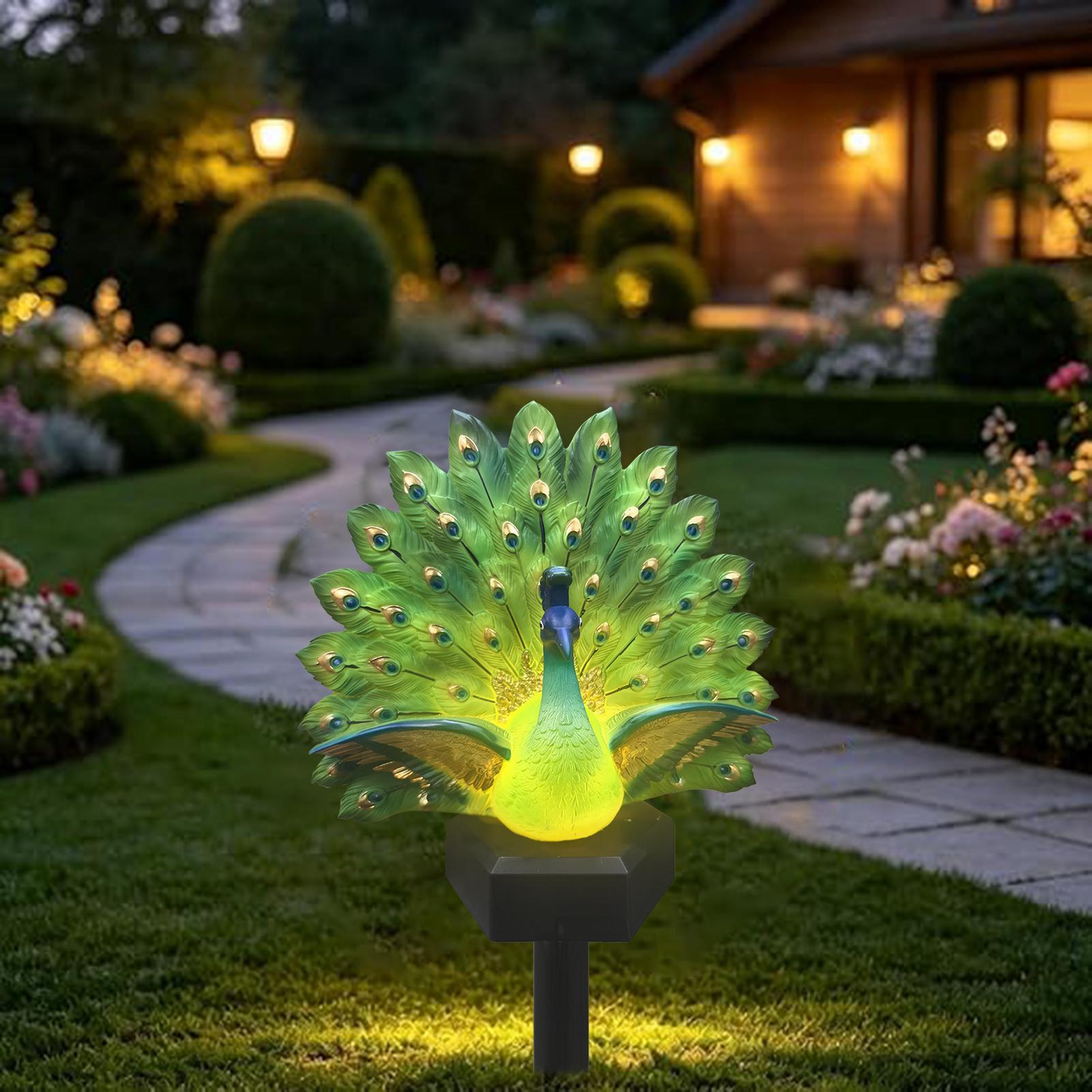 Solar Bird Garden Decor Solar  - Outdoor Power Stake recension och pris