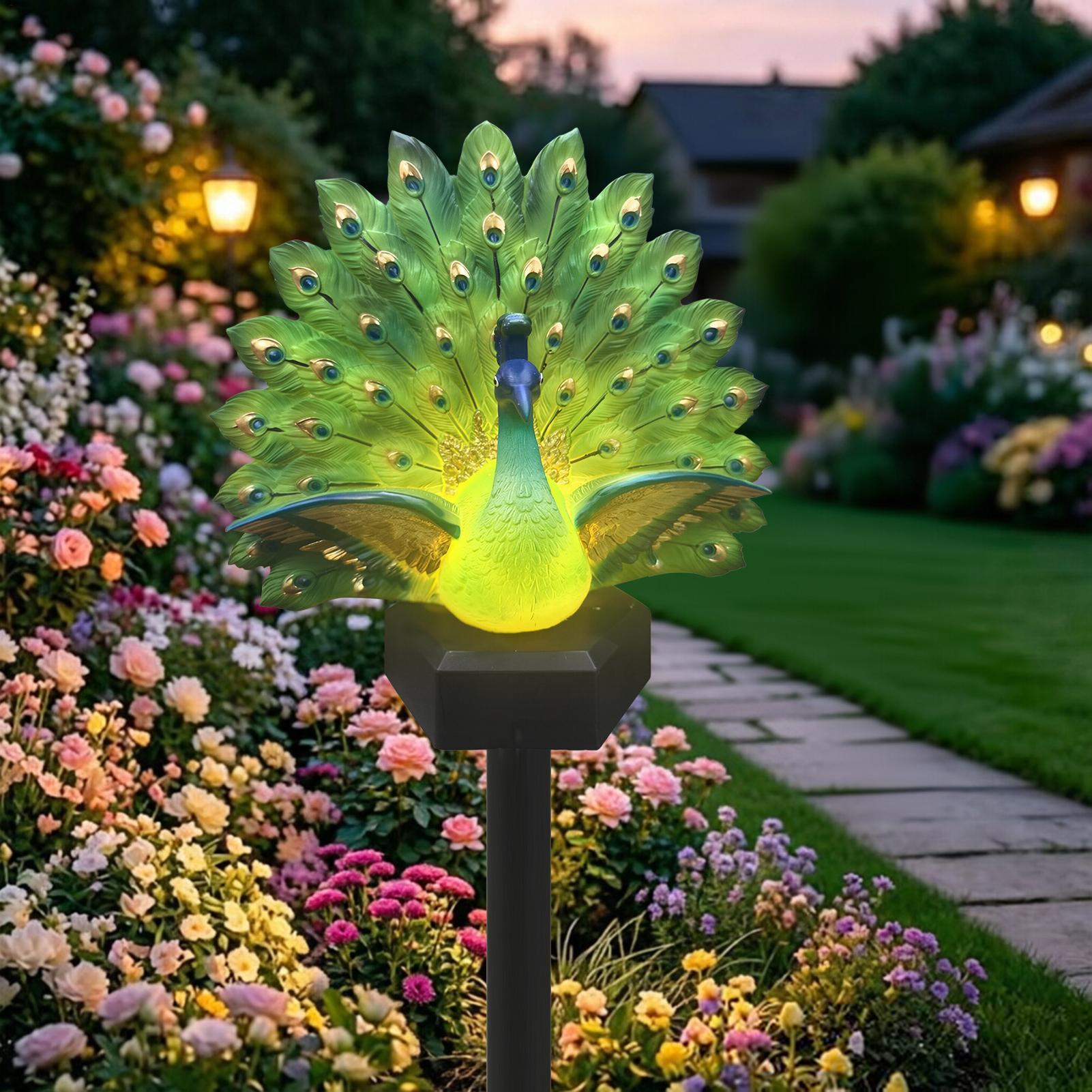 Solar Bird Garden Decor Solar  - Outdoor Power Stake recension och pris