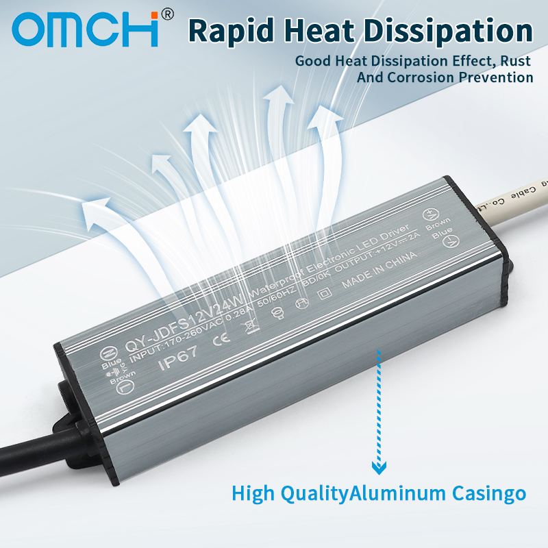 OMCH IP67 Waterproof Power Sup - Outdoor Power Transformer recension och pris