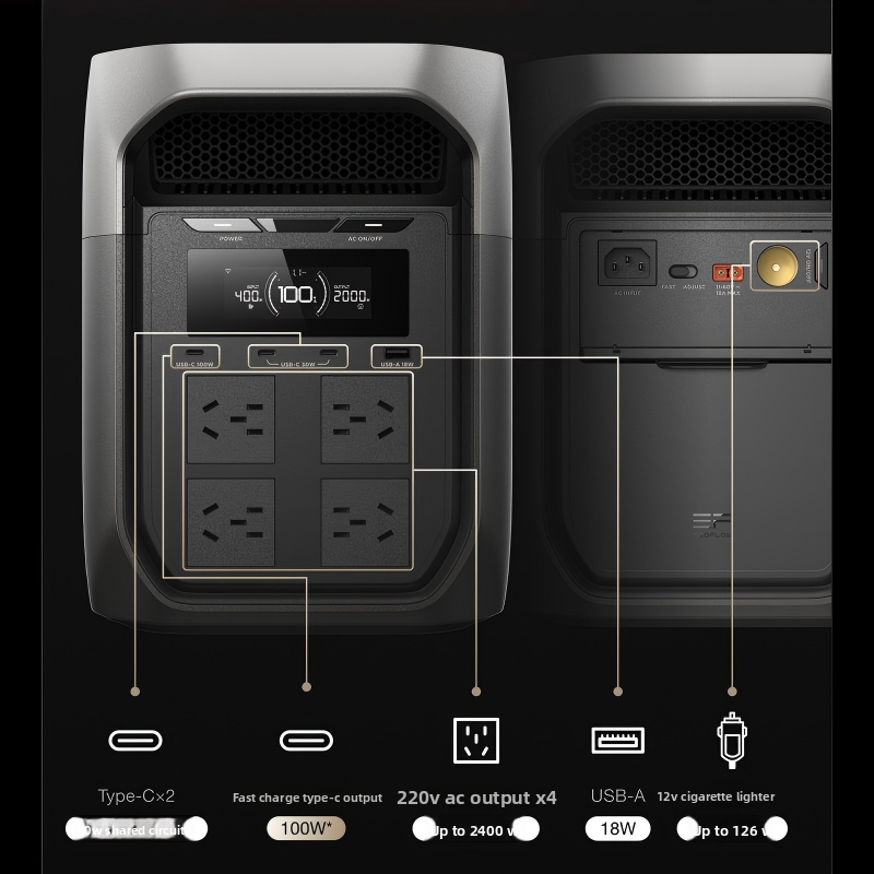 ECOFLOW Delta 3 MAX plus Porta - Outdoor Power Plus recension och pris