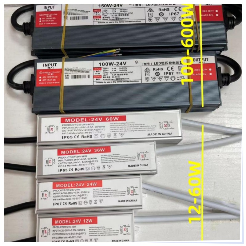 AC 220V To DC 12V 24V LED Driv - Outdoor Power Transformer recension och pris