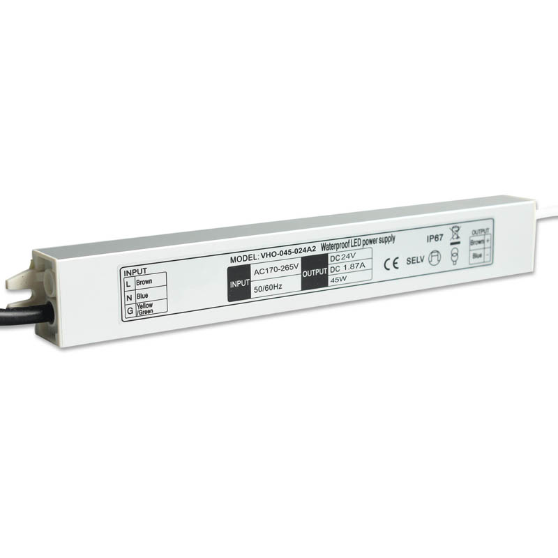 Slim Mini LED Driver Adapter A - Outdoor Power Transformer recension och pris