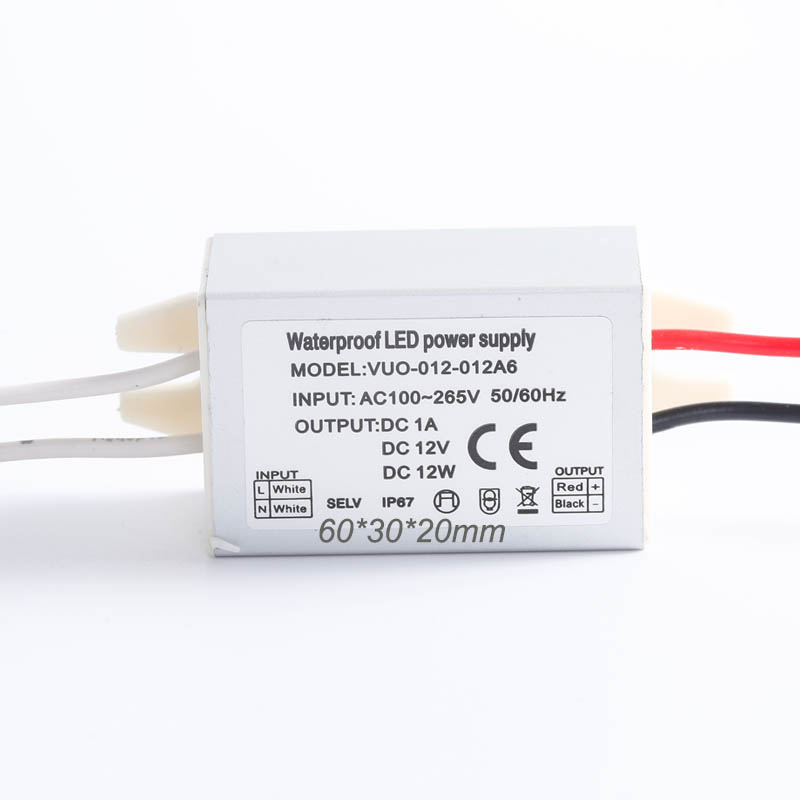 Slim Mini LED Driver Adapter A - Outdoor Power Transformer recension och pris